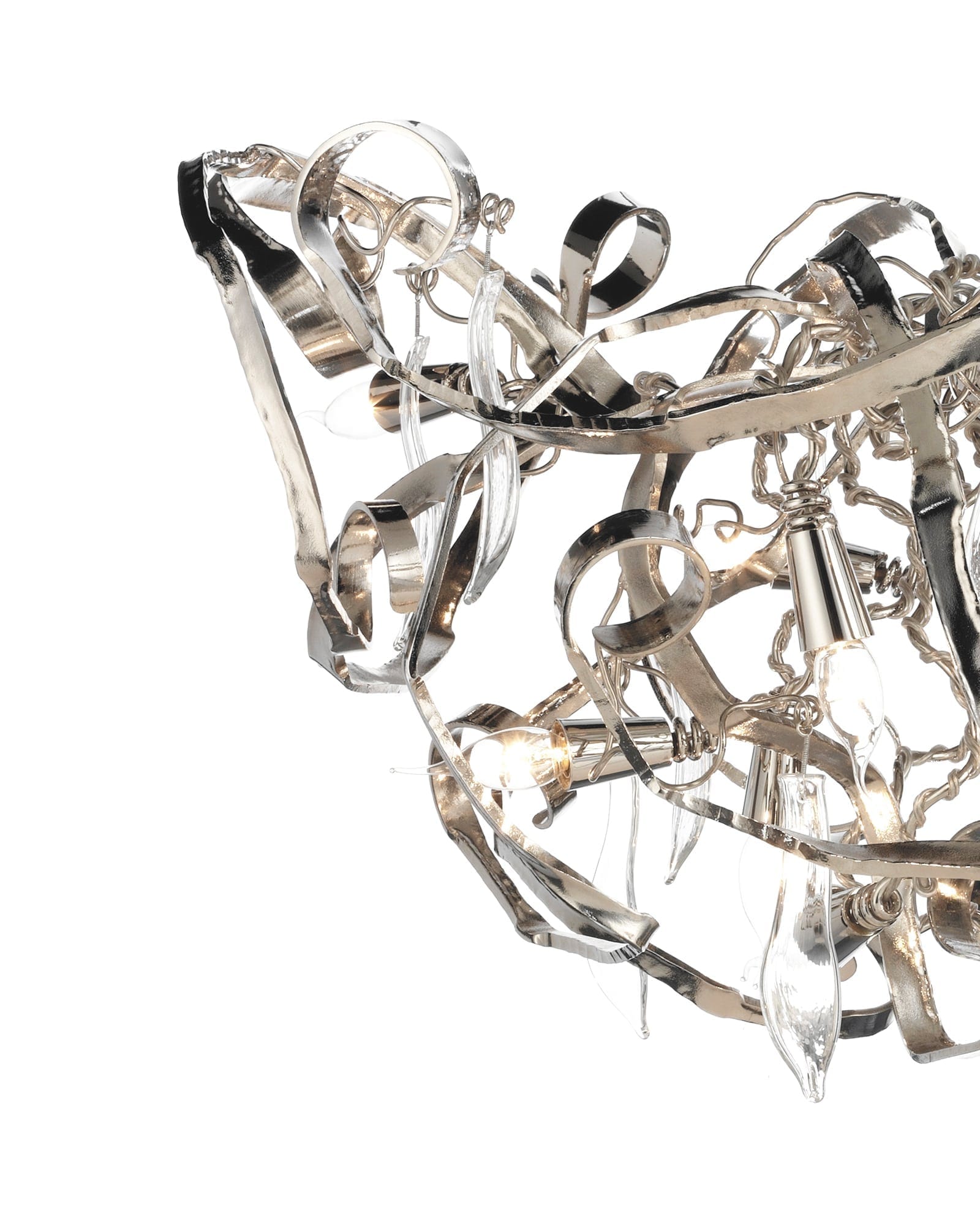 Delphinium Chandelier Round