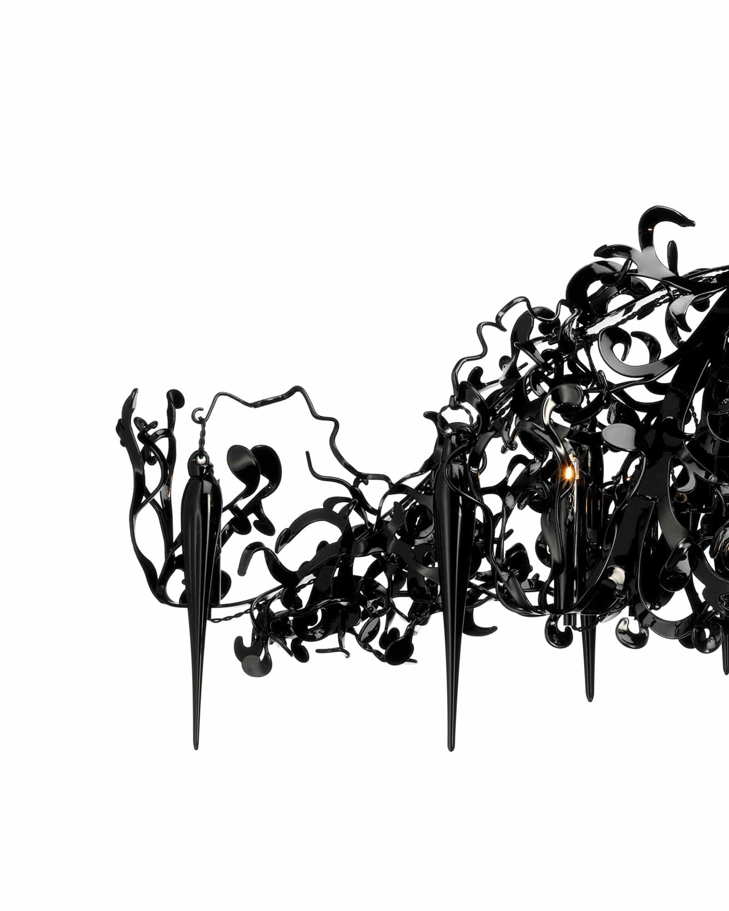 Flower Power Chandelier Oval