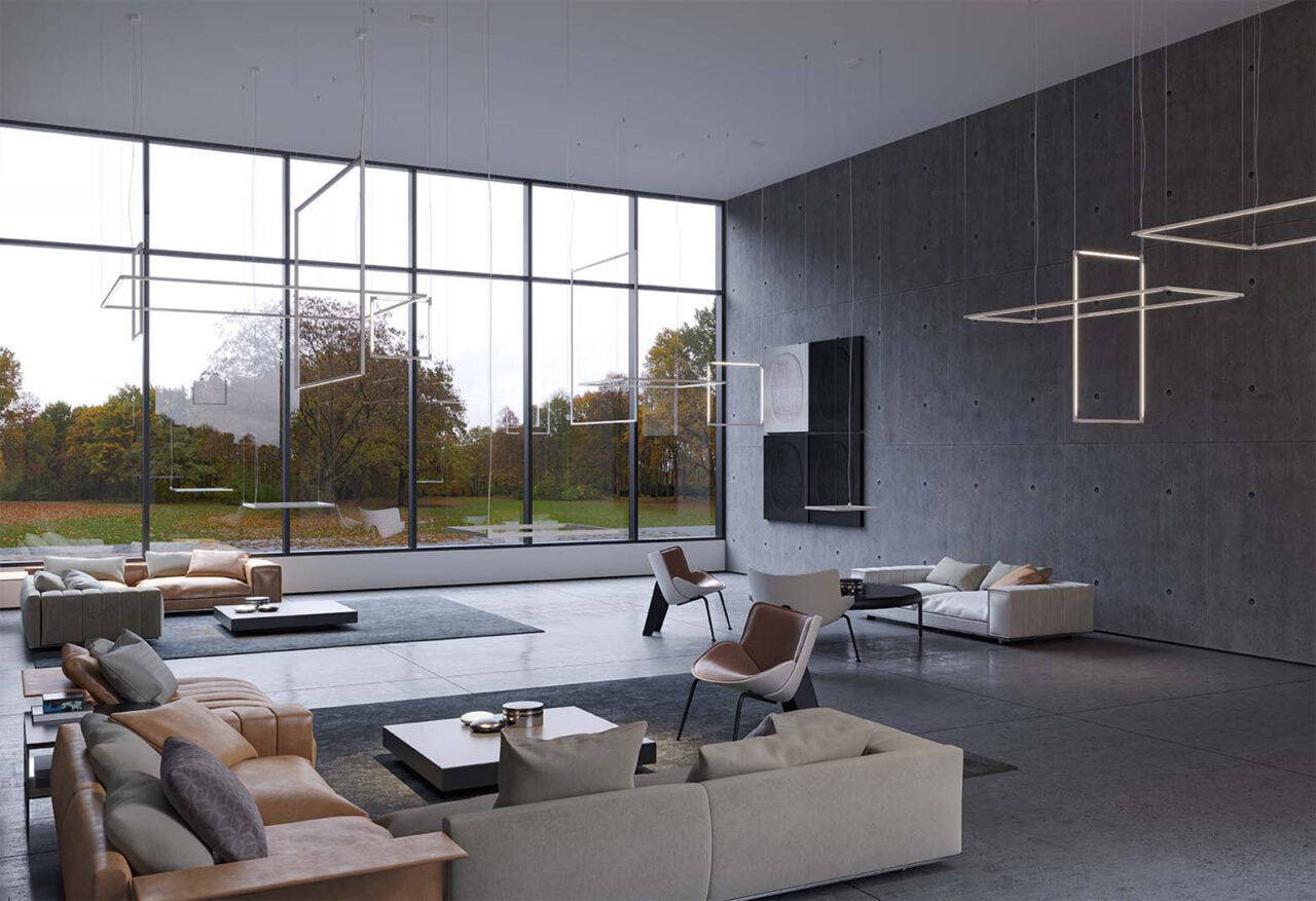Desk Matrix Ceiling Light