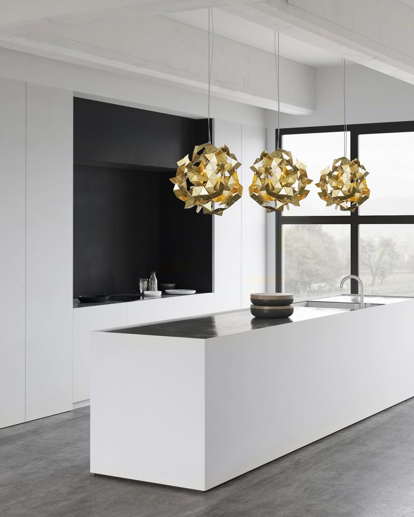 Fractal Cloud Hanging Lamp