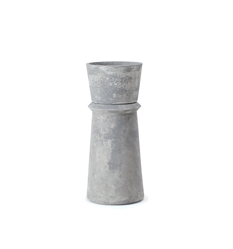 Bulbi Concrete Vase Agapantus
