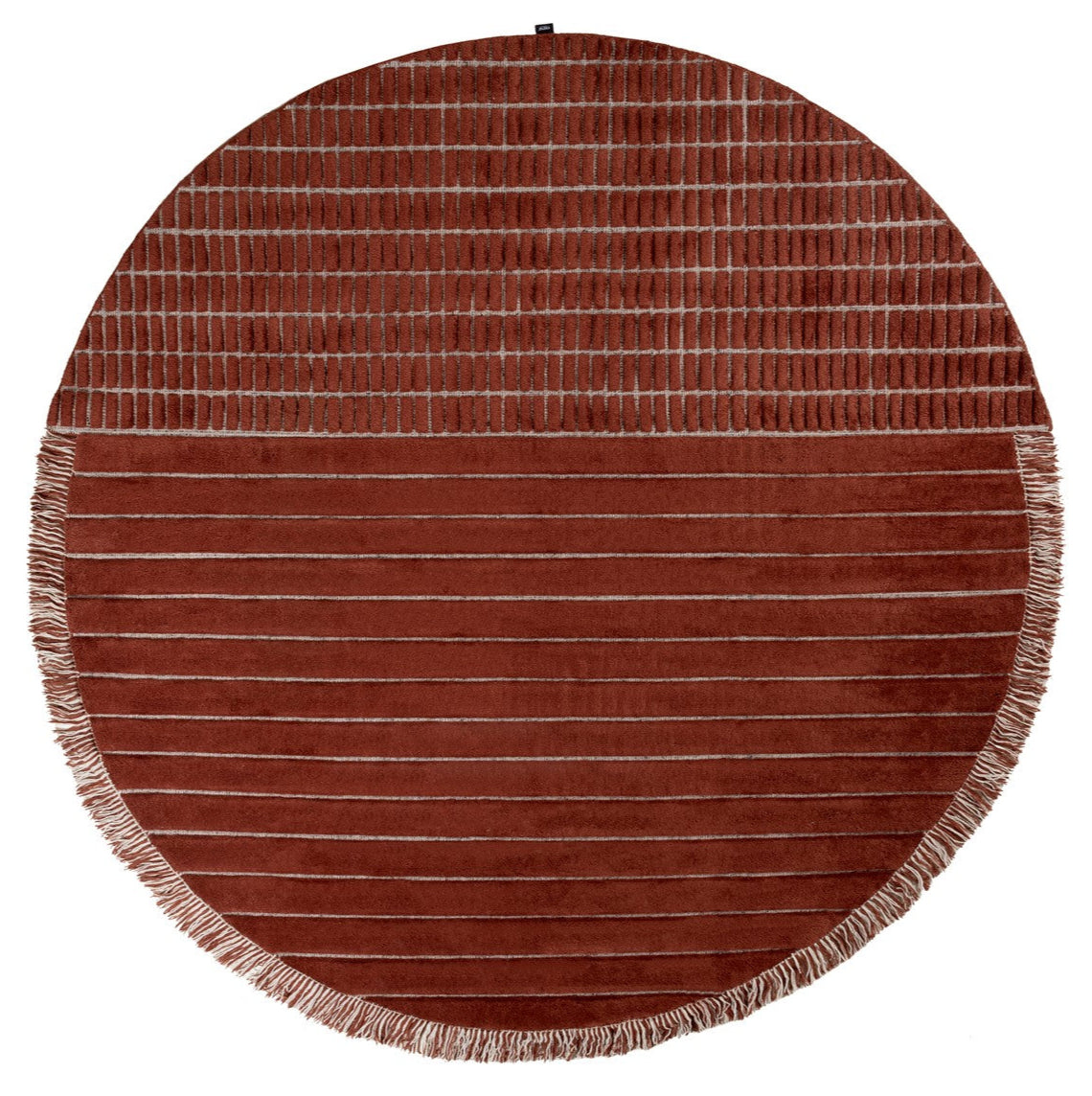 Rd Grid Berber Round By Rodolfo Dordoni
