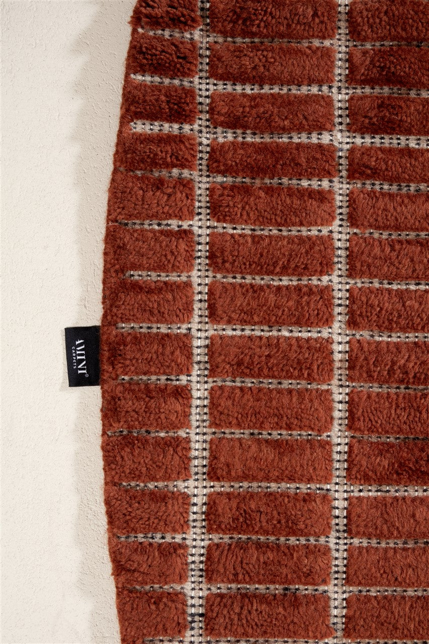 Rd Grid Berber Round By Rodolfo Dordoni