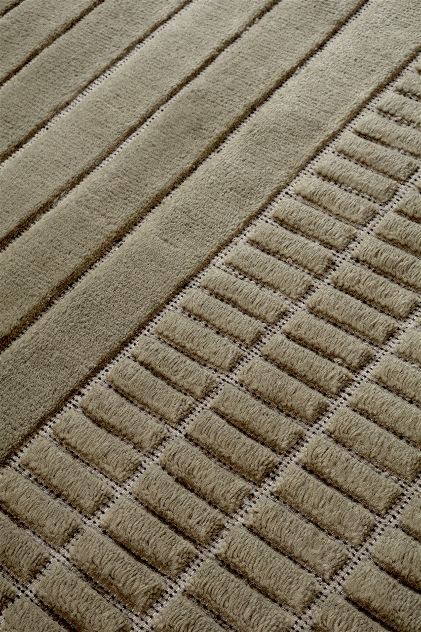 Rd Grid Berber Round By Rodolfo Dordoni