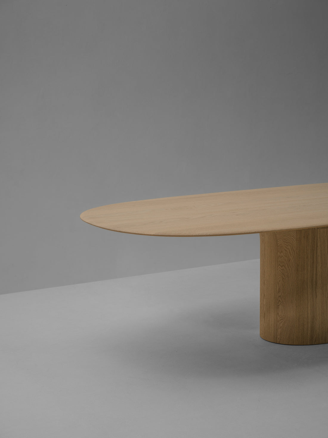 Anvil Semi-Oval Dining Table – Proof Living Singapore