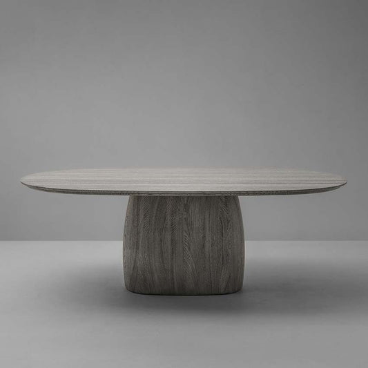 Barrel Oval Dining Table