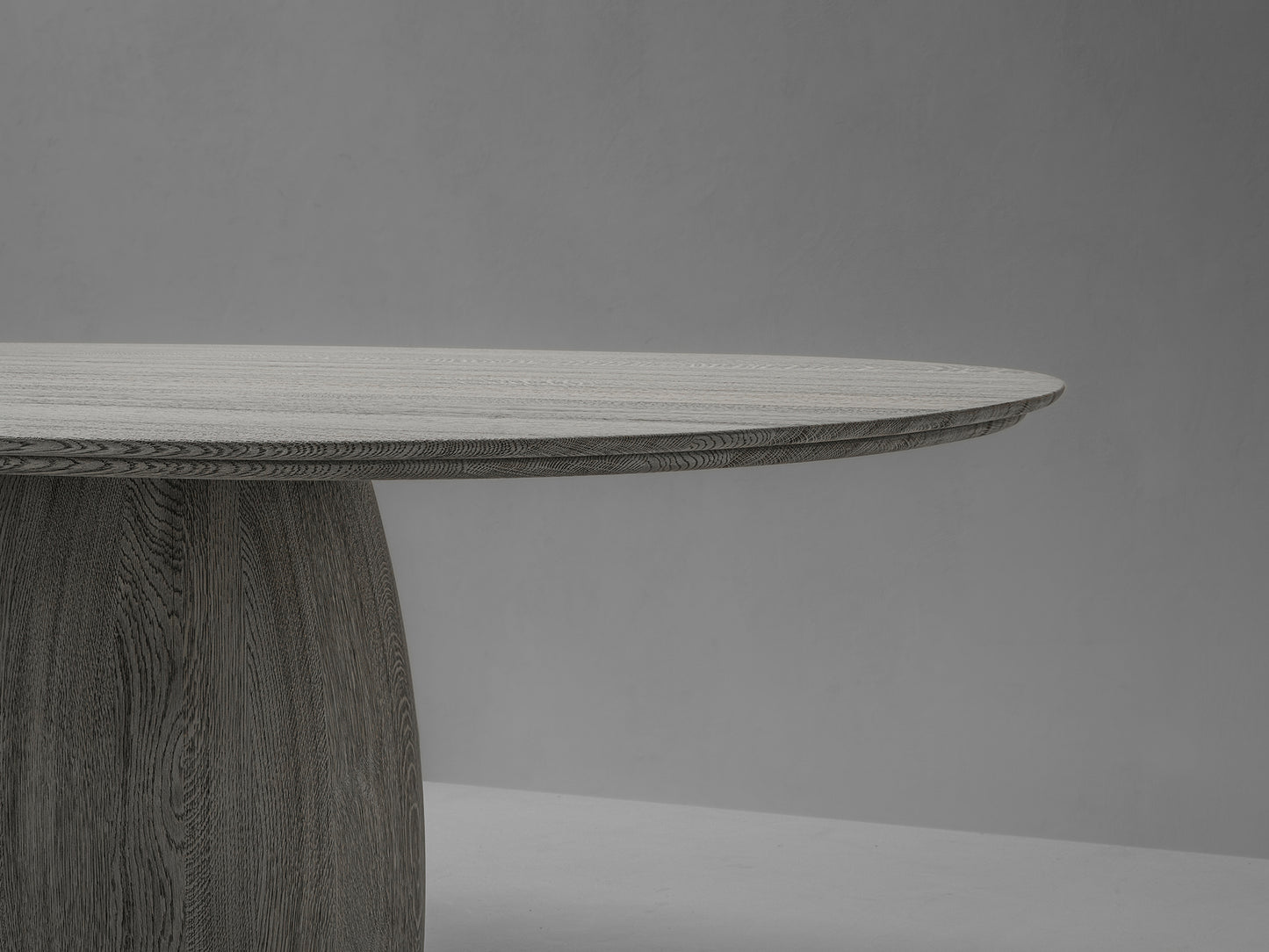 Barrel Oval Dining Table