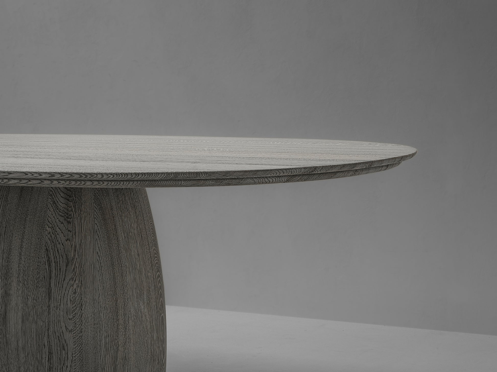 Barrel Oval Dining Table