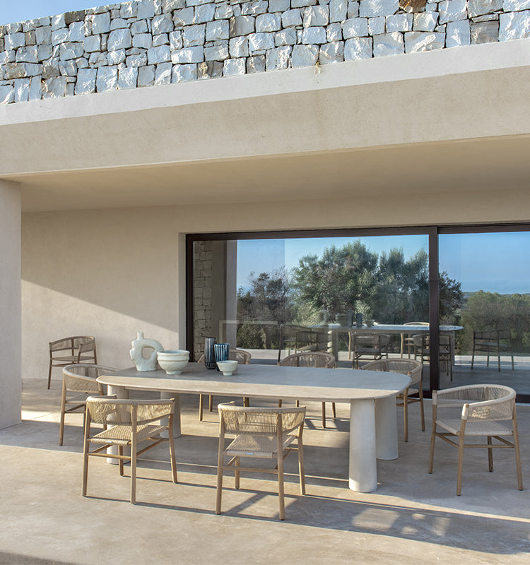 Bold Rectangular Dining Table