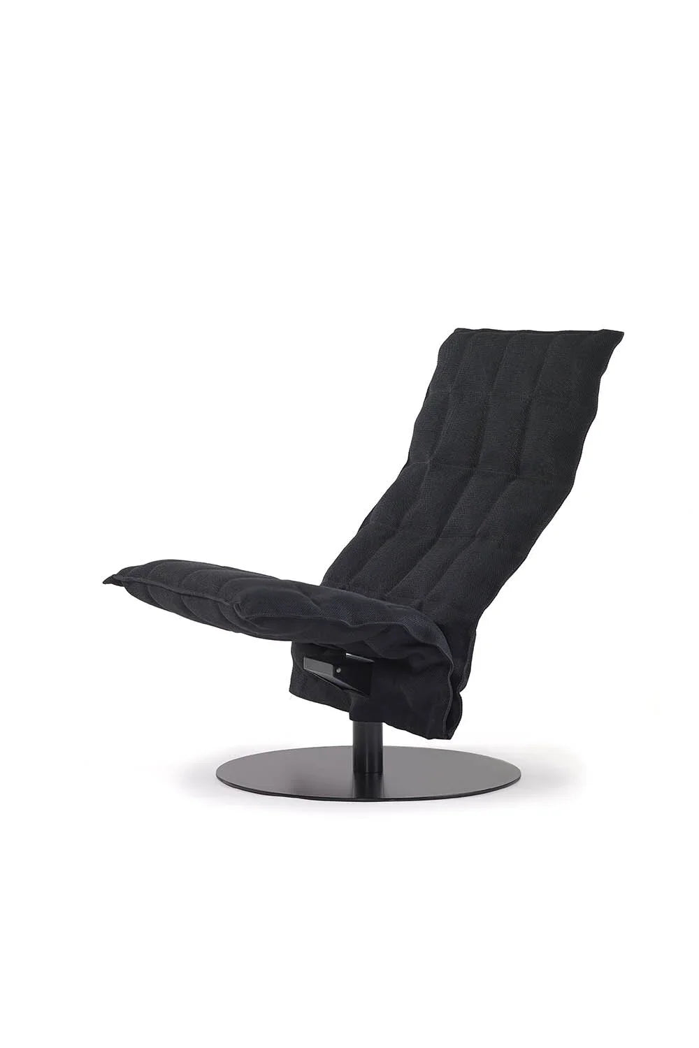 Narrow Swivel k chair with plate base
