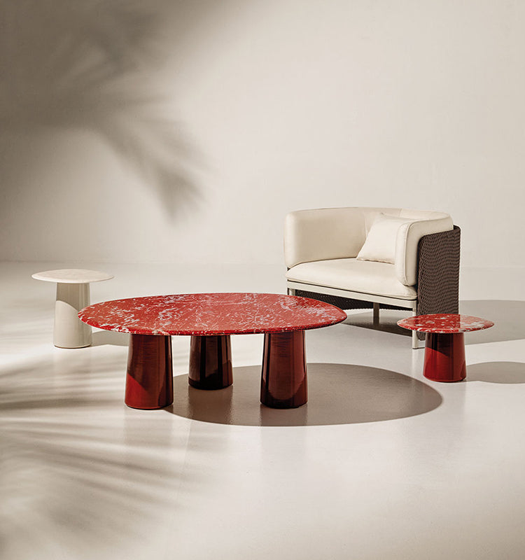 Boldini Coffee Table 46X42 H28/40 Cm
