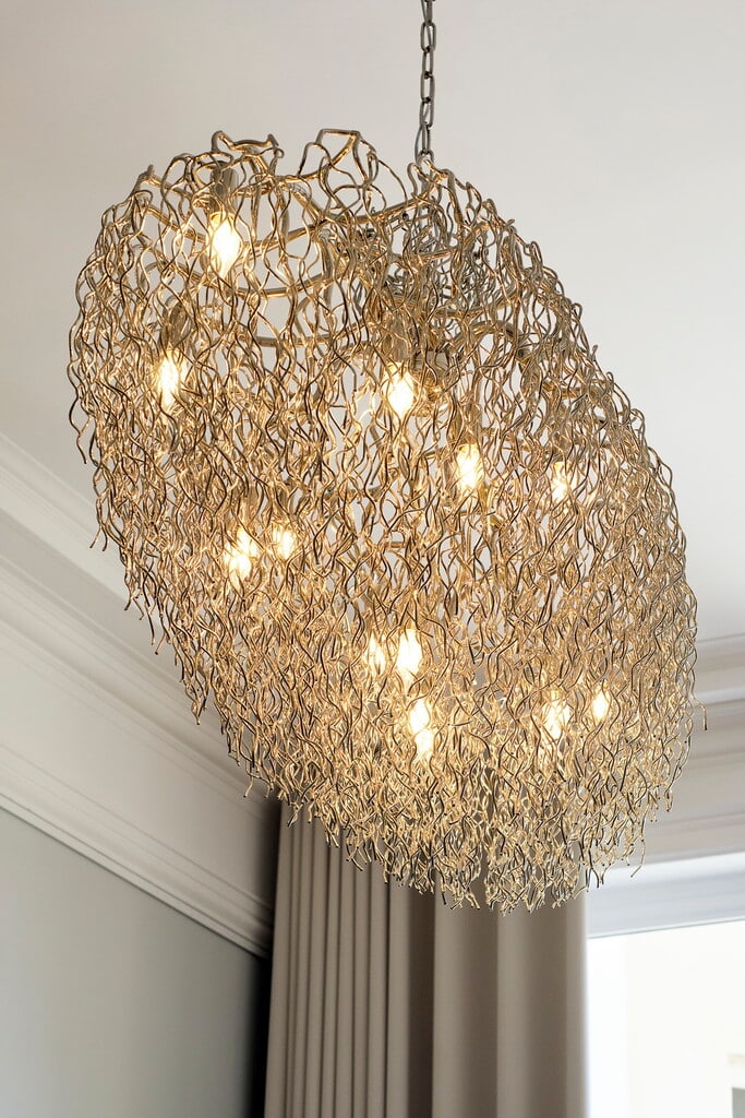 Hollywood Chandelier Conical Oval