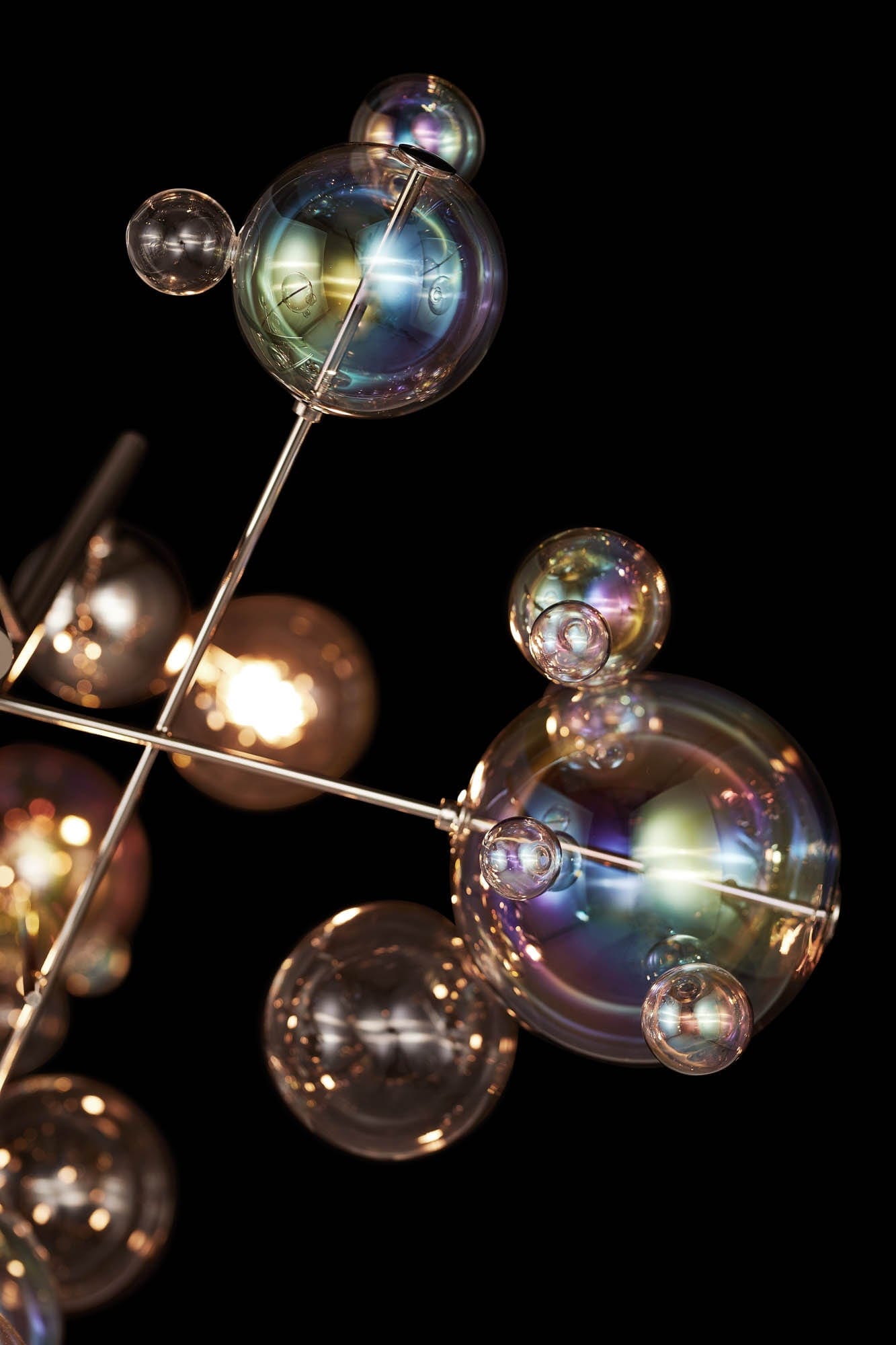 Bubbles Chandelier Round