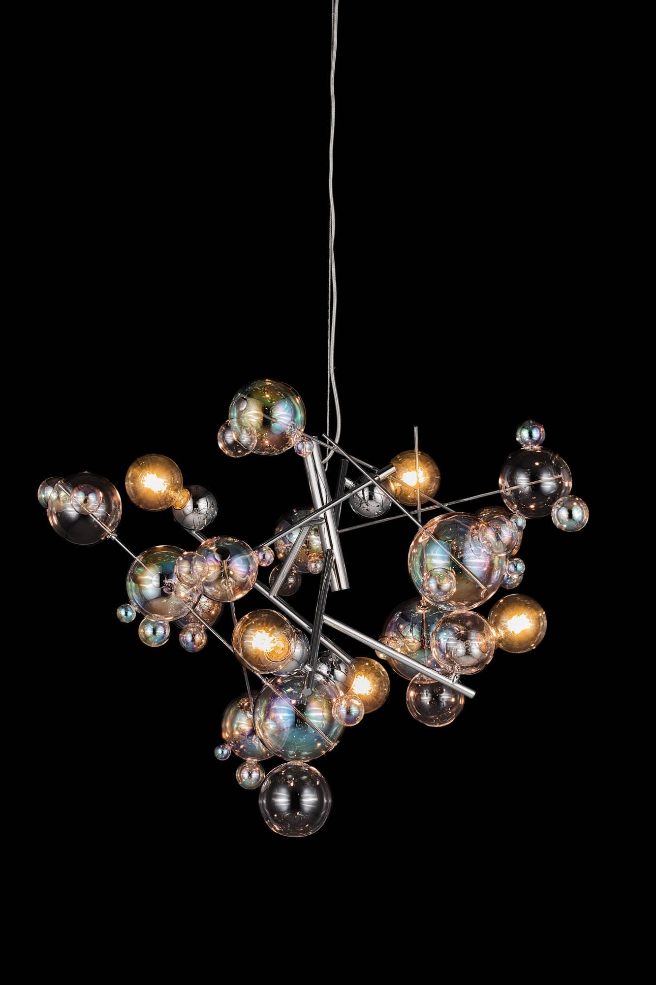Bubbles Chandelier Round