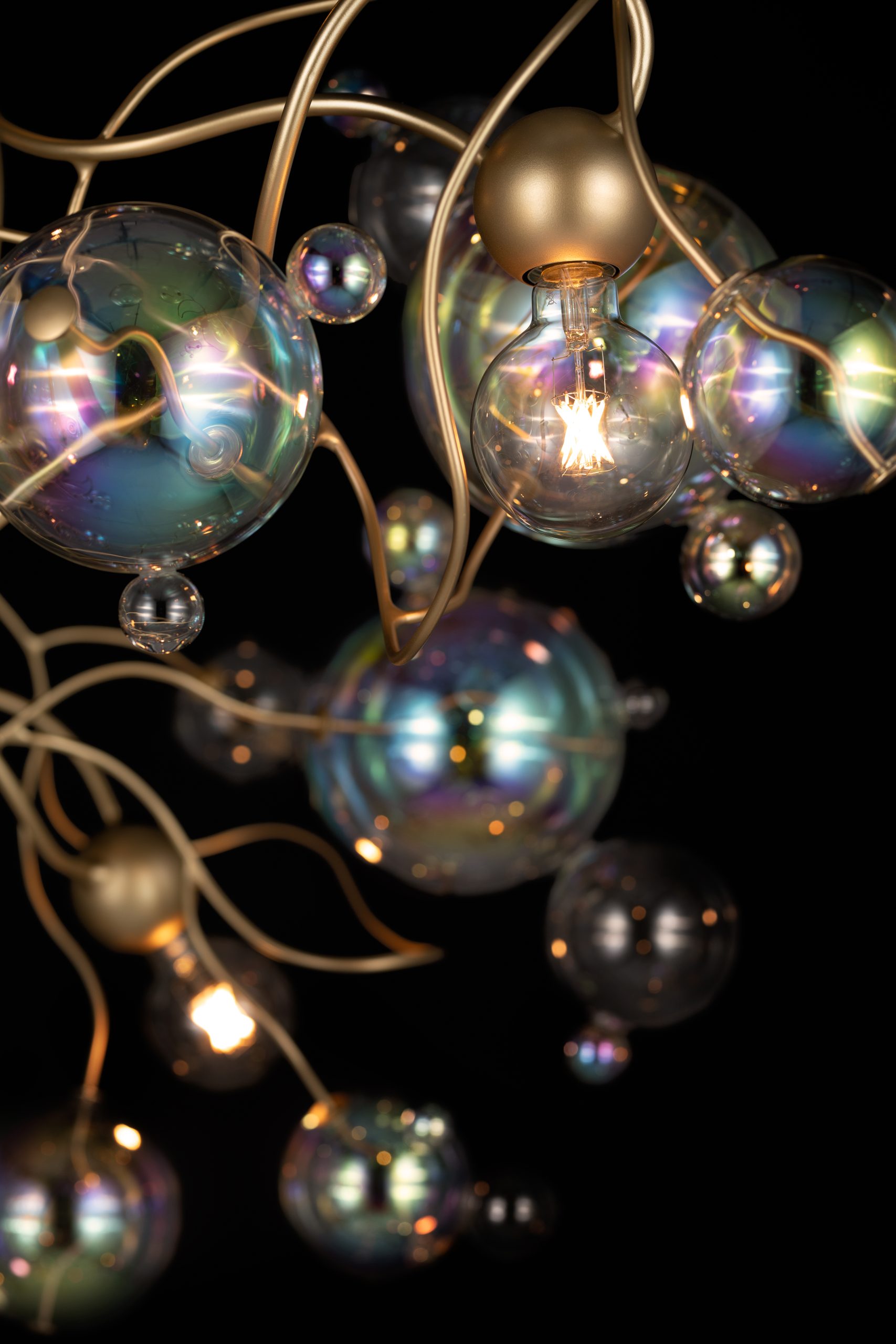 Bubbles Swirl Sculptural Object
