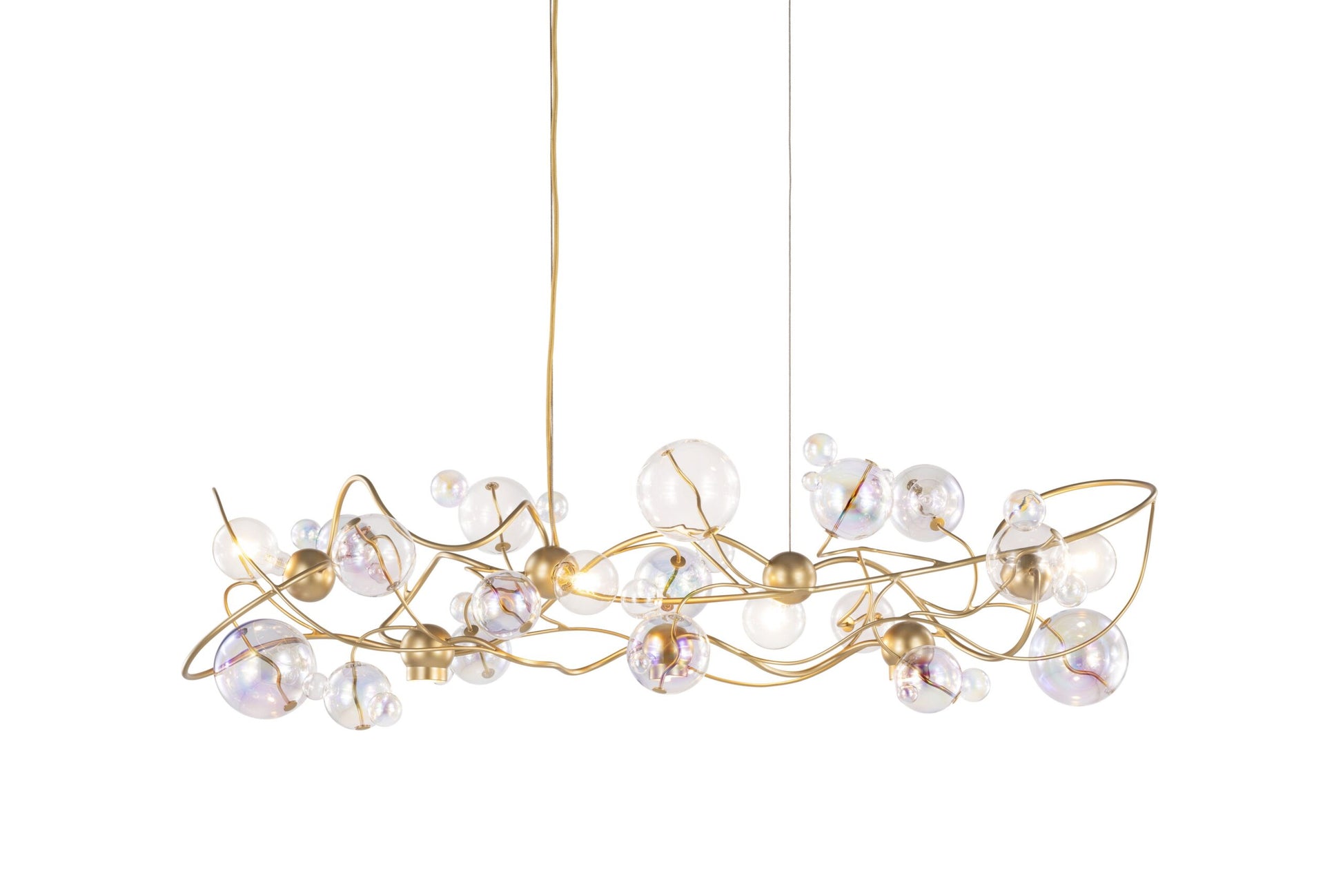 Bubbles Flow Hanging Lamp Long