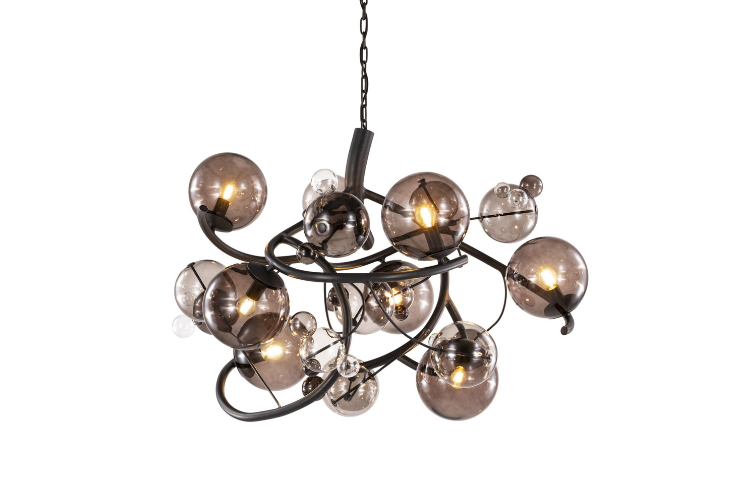 Bubbles Twilight Chandelier Round