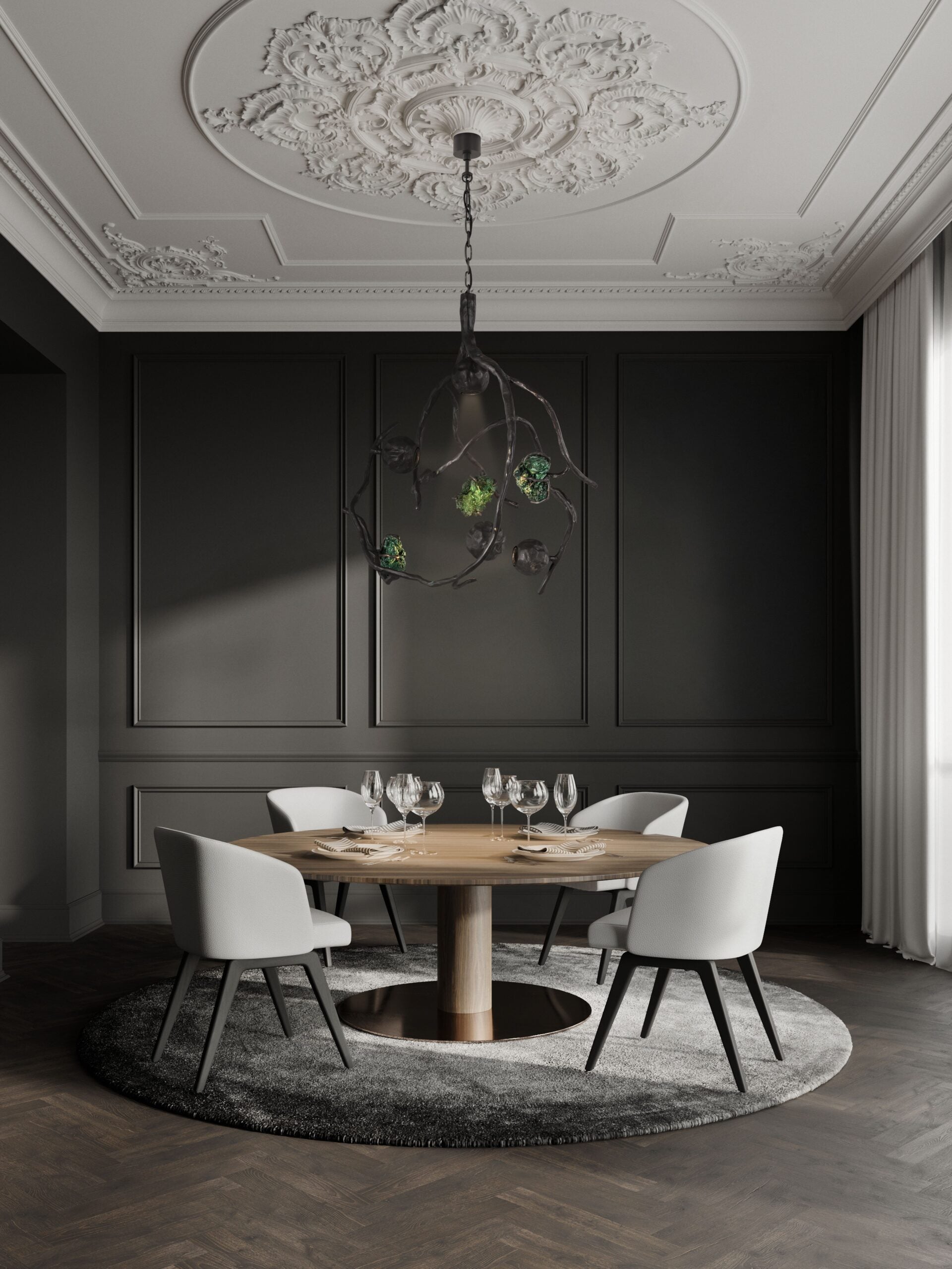 Orpheus Chandelier Round