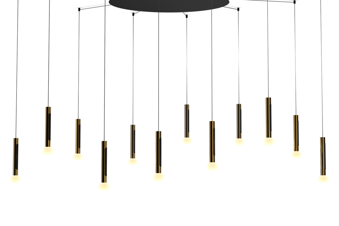 Coro Moon Spider 12 Pendant Light