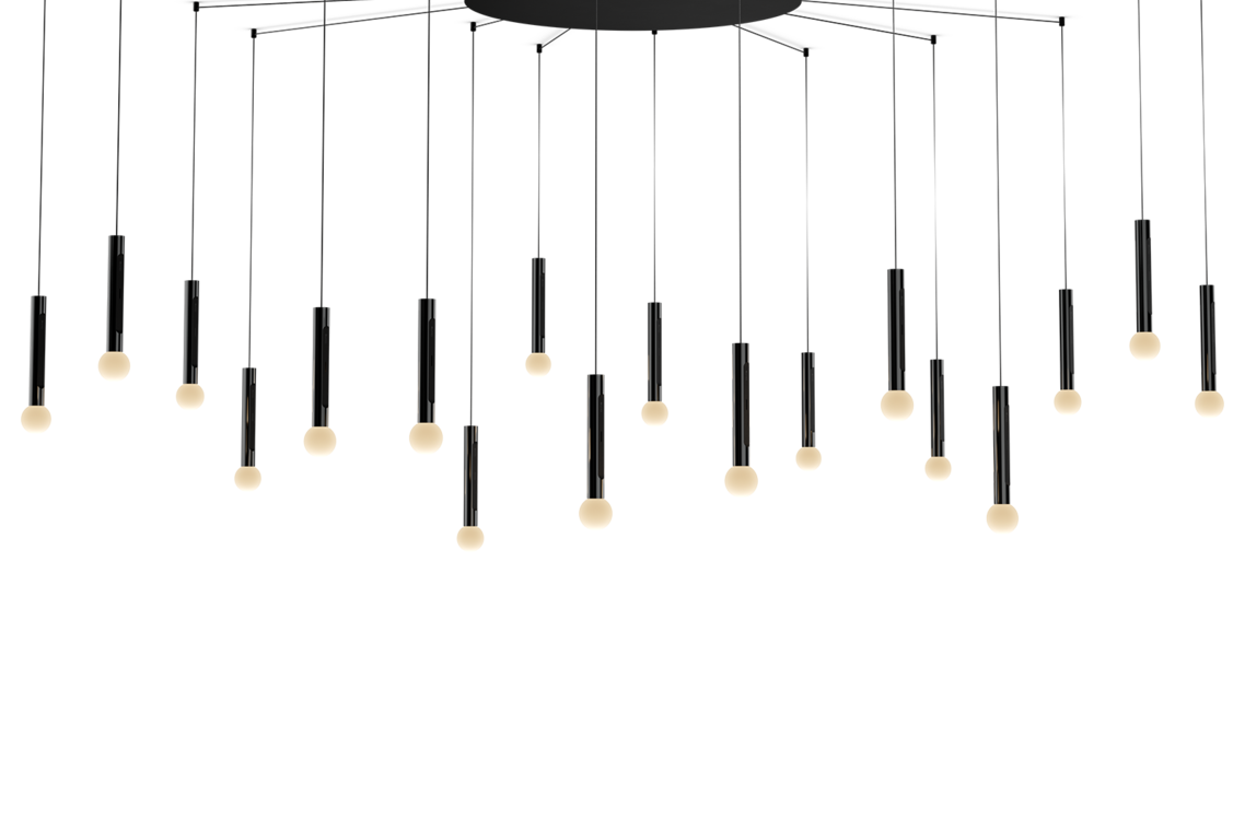 Coro Moon Spider 18 Pendant Light