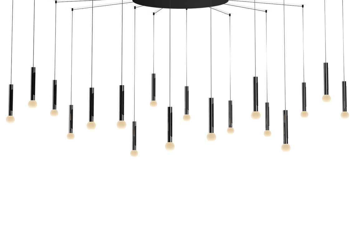 Coro Moon Spider 18 Pendant Light