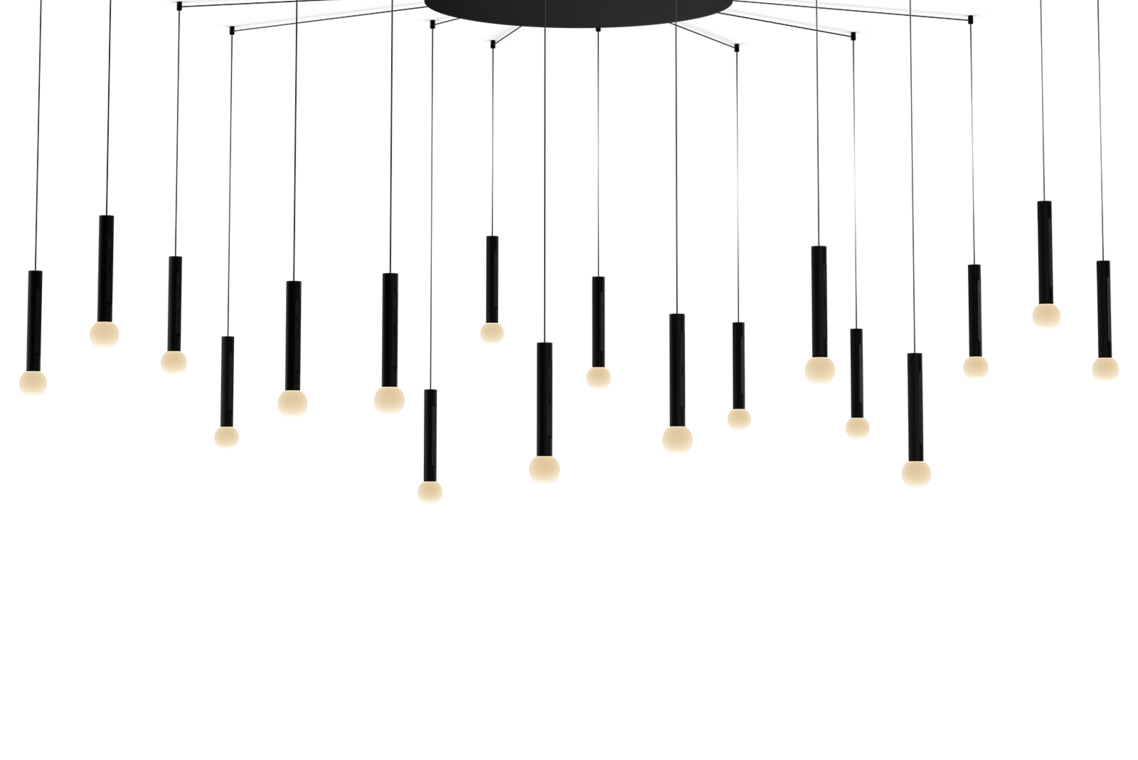 Coro Moon Spider 18 Pendant Light