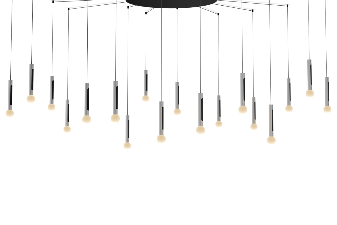 Coro Moon Spider 18 Pendant Light