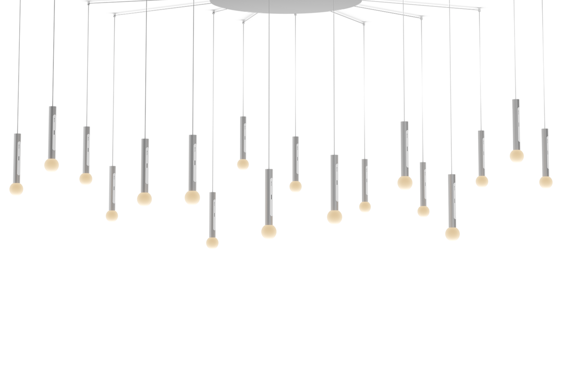 Coro Moon Spider 18 Pendant Light