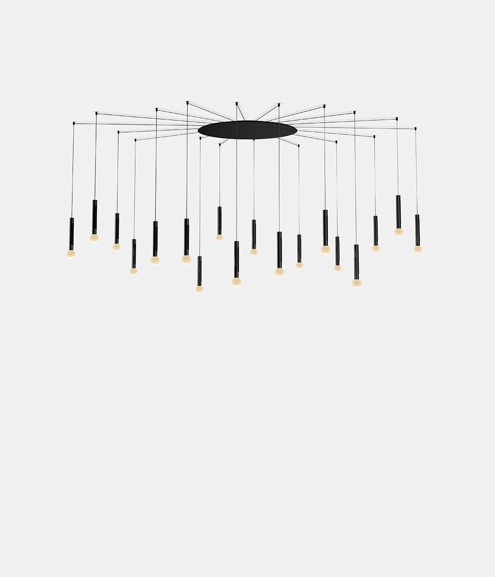 Coro Moon Spider 18 Pendant Light