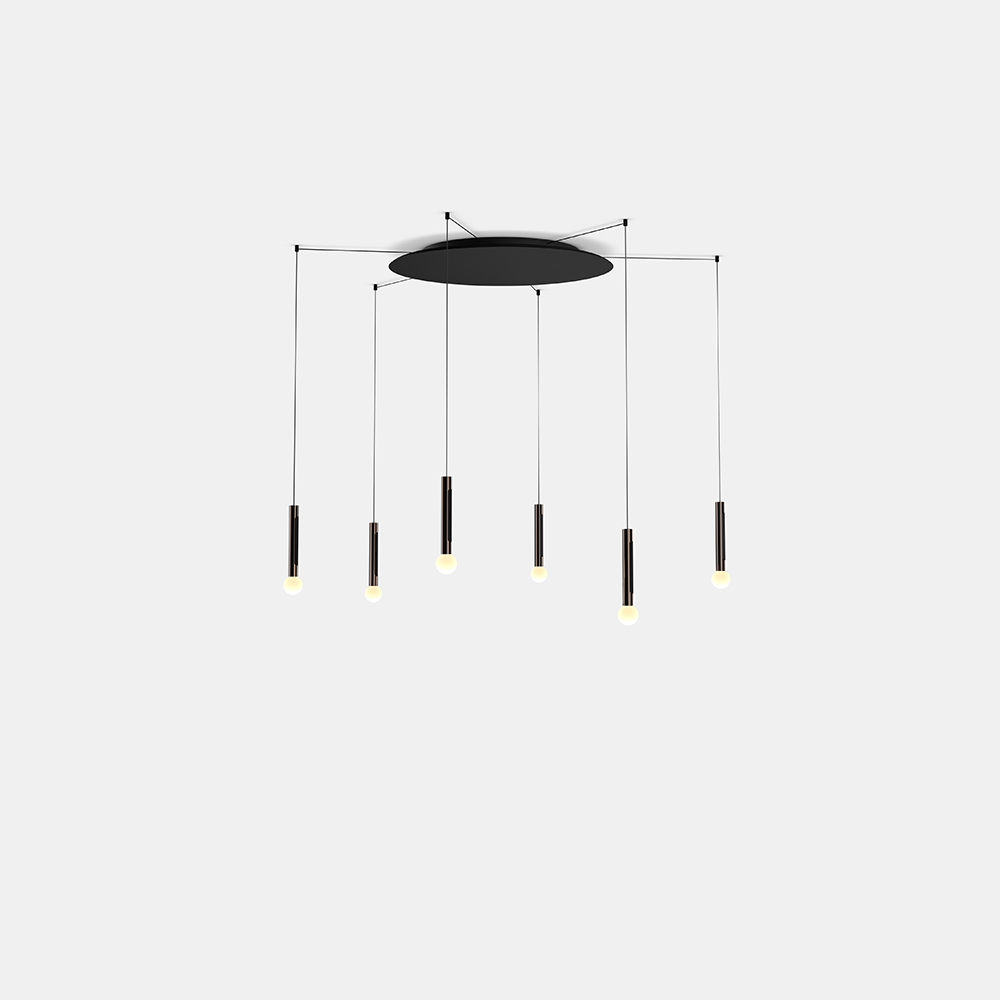 Coro Moon Spider 6 Pendant Light