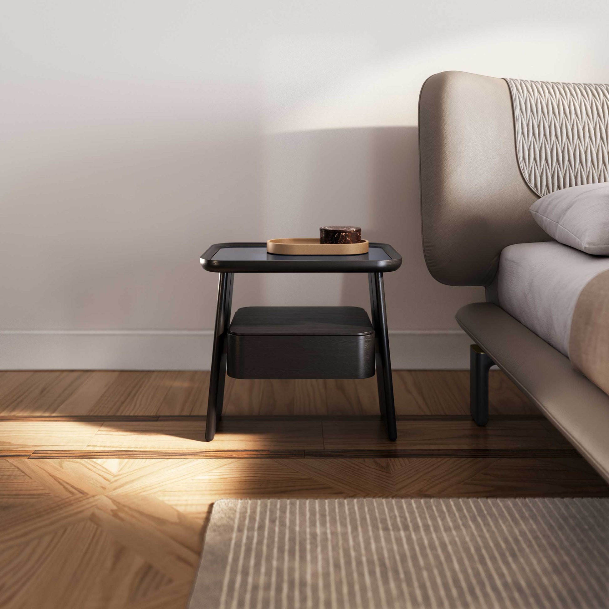 Duo Bedside Table