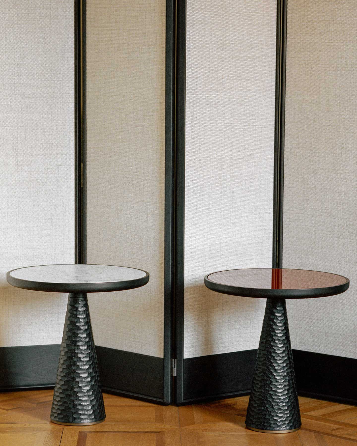 Duo Pedestal Table