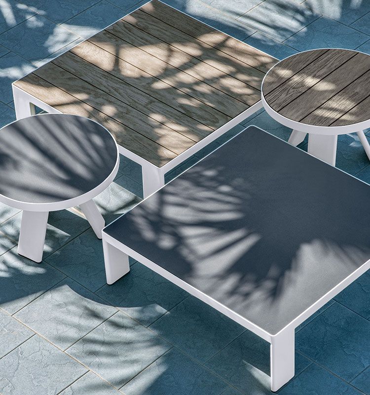 Esedra Square Coffee Table 90X90