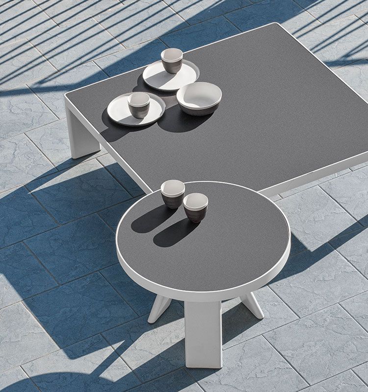 Esedra Square Coffee Table 90X90