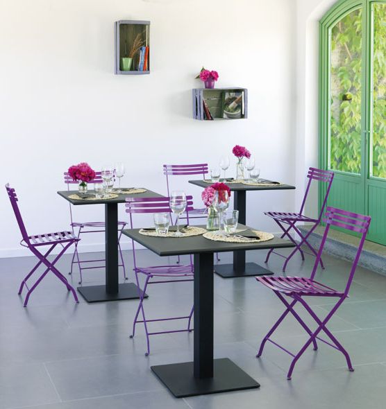 Flower Square Table 80X80
