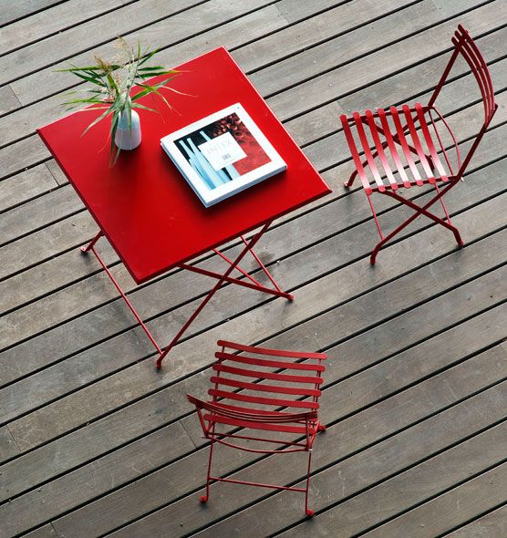 Flower Square Table 80X80