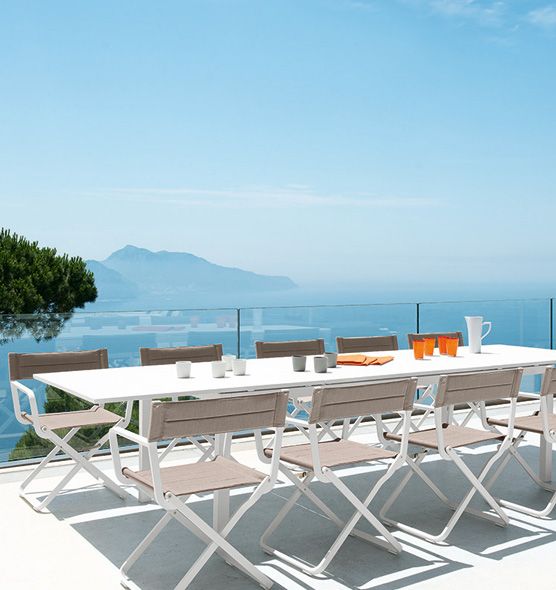 Flat Extendable Dining Table 240-360X100