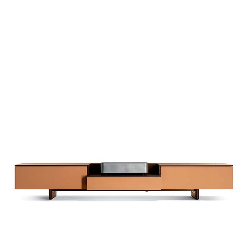 Poltrona Frau x Leica | Fidelio multimedia cabinet