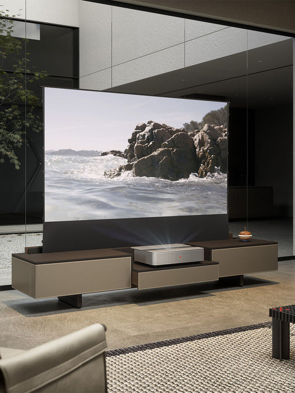 Poltrona Frau x Leica | Fidelio multimedia cabinet