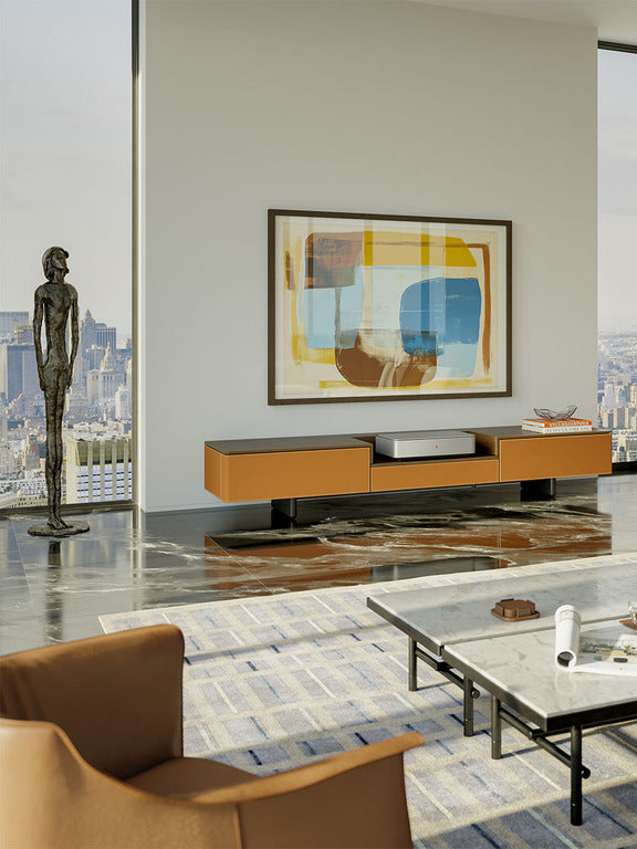 Poltrona Frau x Leica | Fidelio multimedia cabinet