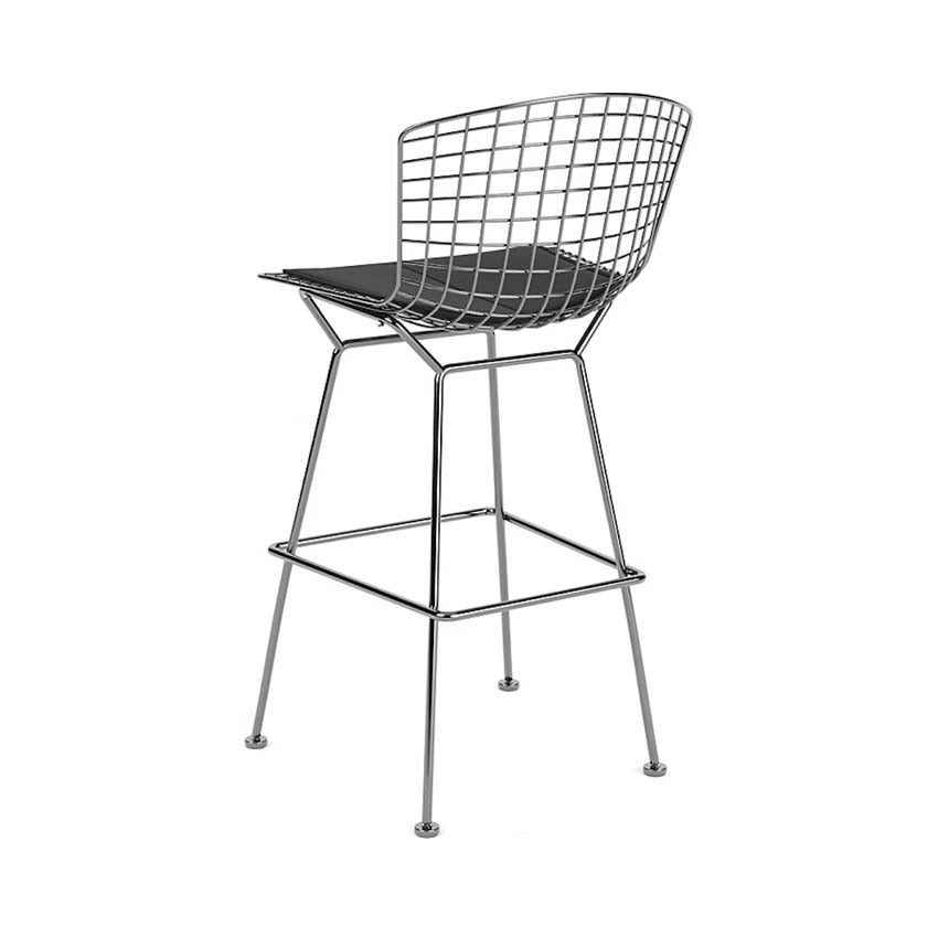 Bertoia Bar Stool w. Seat Pad