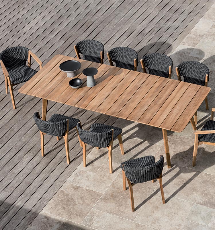 Knit Rectangular Dining Table