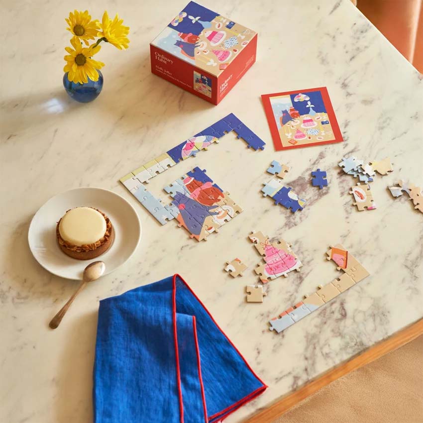 Looking for Meaning at the Dinner Party Puzzle - 100 pieces