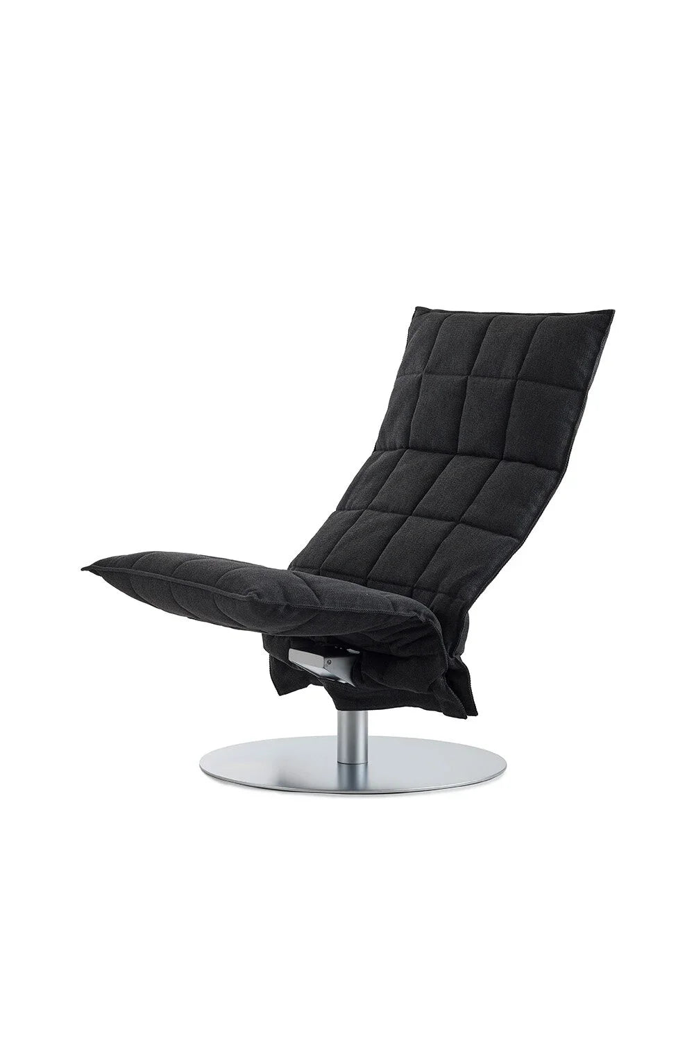 Wide Swivel k chair with plate base