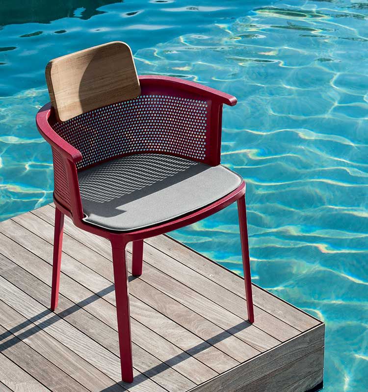 Nicolette Seat Cushion Dining Armchair