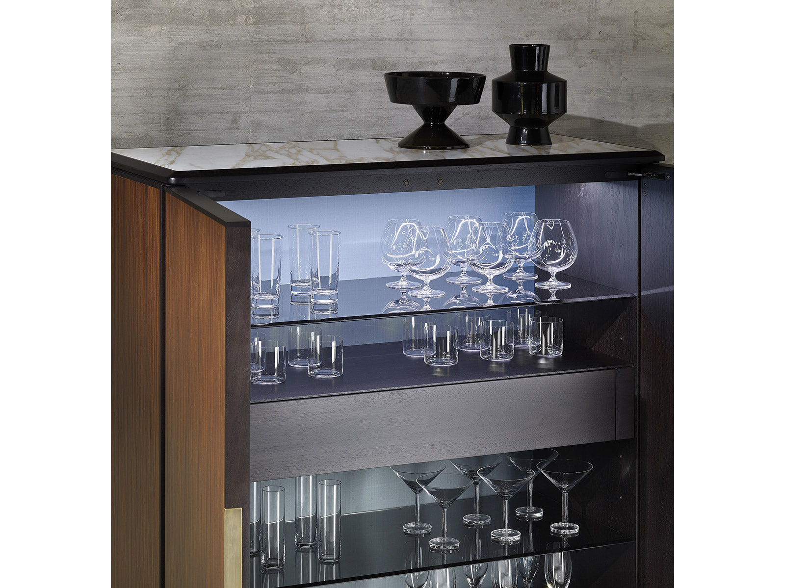 Oblique Cabinet High
