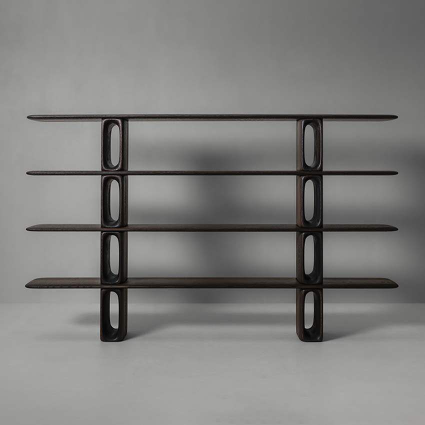 Patine Bibliotheque Rectangular