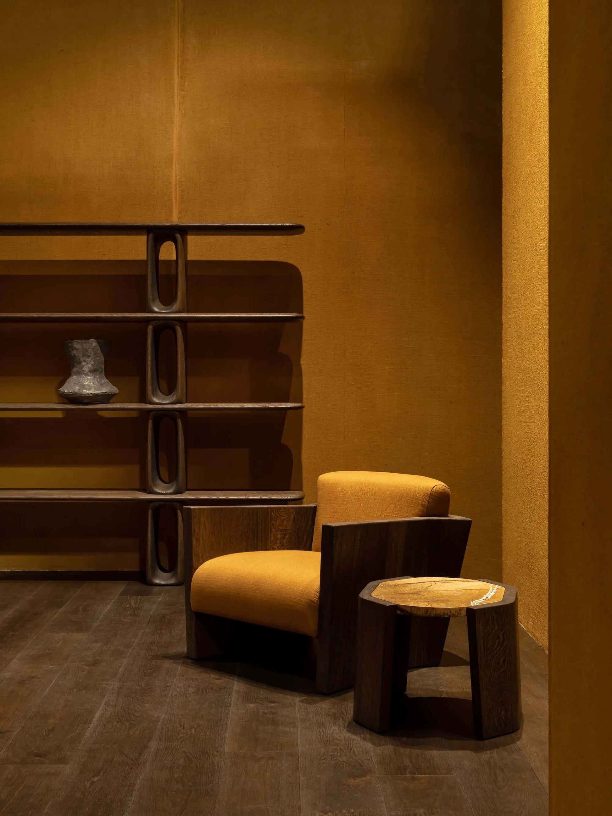 Patine Bibliotheque Rectangular