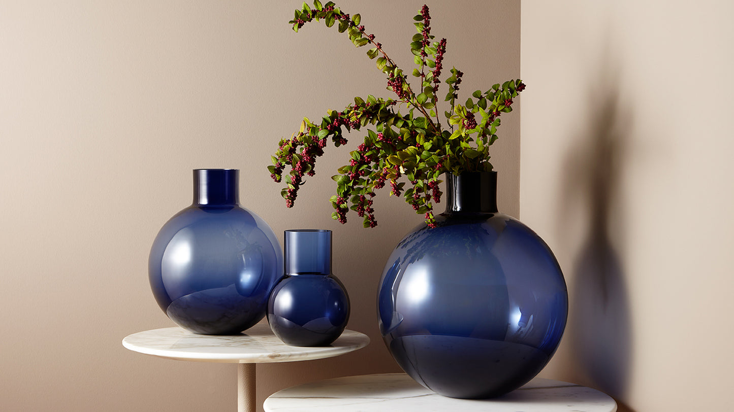 Blue Pallo Small Vase