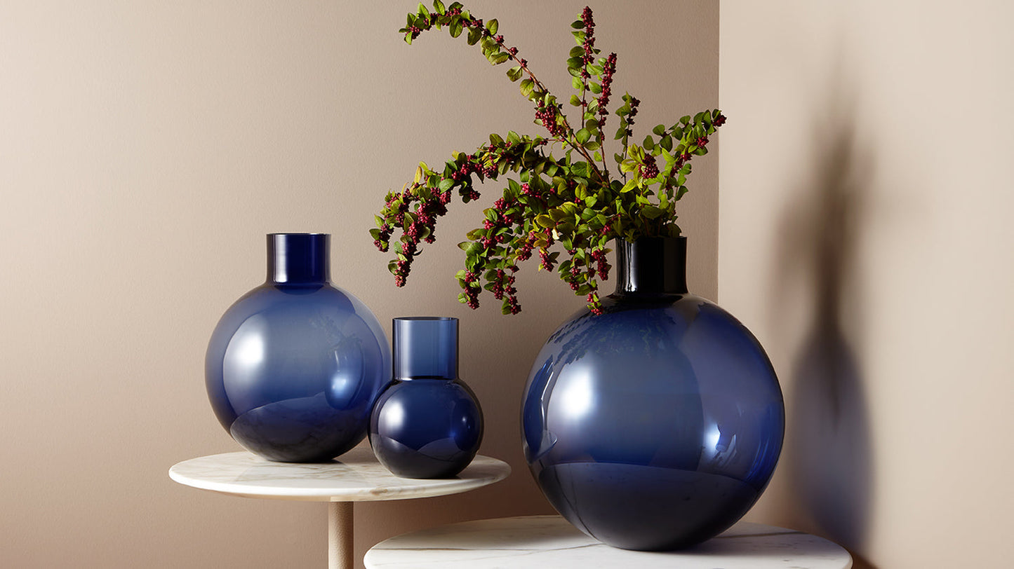 Blue Pallo Large Vase